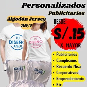 Polo blanco personalizado