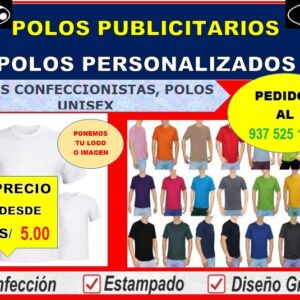 Polos publicitarios para promover tu negocio