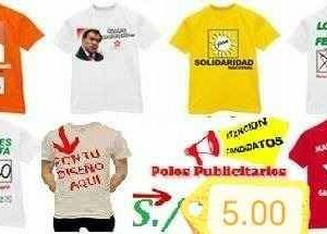 Polos para campañas políticas